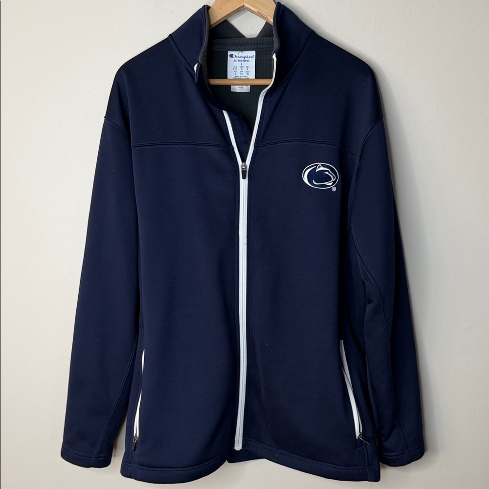 Men's Navy Full-Zip Jacket